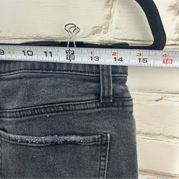 Sol high rise curvy mom jeans, straight leg raw hem - Picture 7 of 10